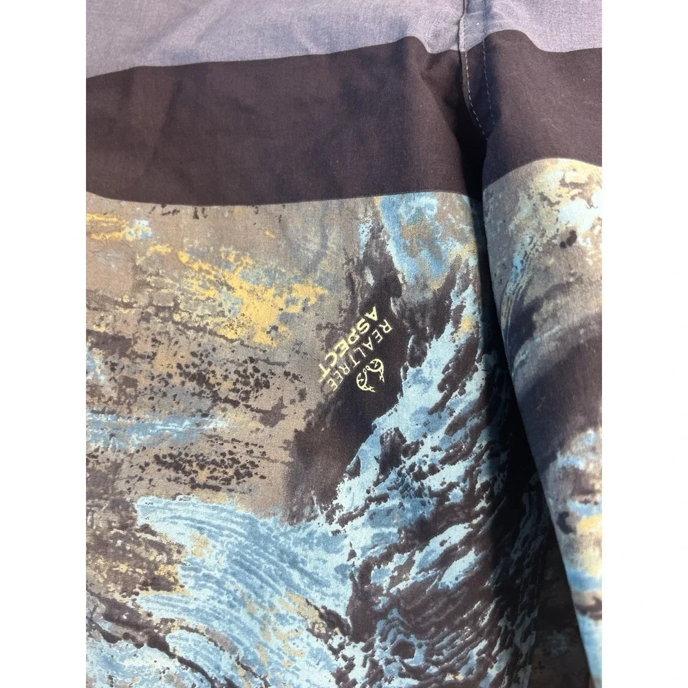 Realtree‎ Men Blue Camouflage Performance Hybrid Fishing Shorts XL Outdoor